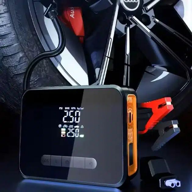 Φορτιστής Μπαταρίας Αυτοκινήτου με Τρόμπα USB 12V 