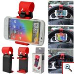 Βάση Στήριξης Κινητού για Τιμόνι Αυτοκινήτου