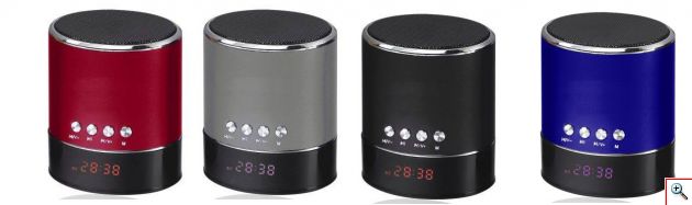 Mini Bluetooth Multimedia Speaker Player Hands Free WS-633B1