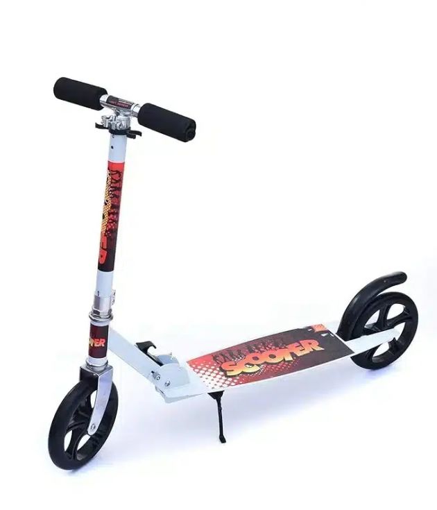 Αναδιπλούμενο Πατίνι Scooter με Ρυθμιζόμενο Ύψος και Τροχούς 200mm 