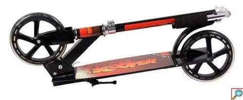 Αναδιπλούμενο Πατίνι Scooter με Ρυθμιζόμενο Ύψος και Τροχούς 200mm 
