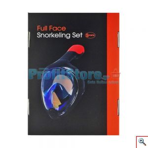 Sub Full Face Snorkel Mask Xifias 854 BLUE - Ολοπρόσωπη Μάσκα με Αναπνευστήρα και Βάση για Action Camera