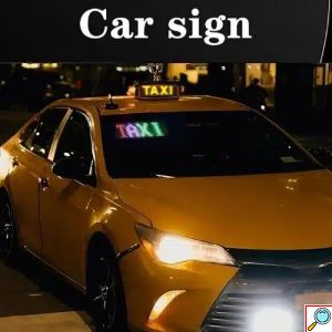 LED Εύκαμπτη Οθόνη Πάνελ - Πινακίδα Bluetooth με Προσαρμοσμένο Κείμενο και Κινούμενη Εικόνα μέσω App για Αυτοκίνητο 10×37εκ