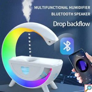 Ηχείο - Υγραντήρας με Bluetooth και Φωτισμό RGB για Αρωματοθεραπεία σε Λευκό Home Theory 