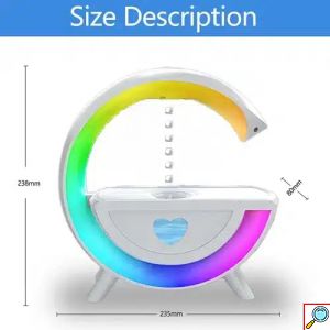 Ηχείο - Υγραντήρας με Bluetooth και Φωτισμό RGB για Αρωματοθεραπεία σε Λευκό Home Theory 