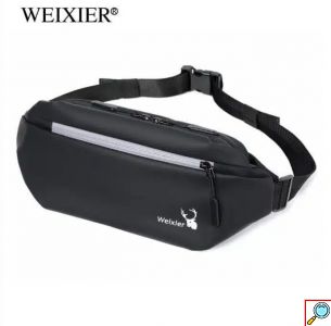 Αδιάβροχο Τσαντάκι Ώμου – Χιαστί Unisex 25x14x6cm WEIXER