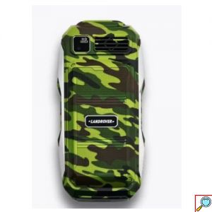 Κινητό Τηλέφωνο με 2 SIM, Powerbank, Oθόνη 2,6” και Φακό Landrover