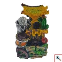 Διακοσμητικό Συντριβάνι Feng Shui με Τρεχούμενο Νερό και Πολύχρωμο Φωτισμό LED 1722