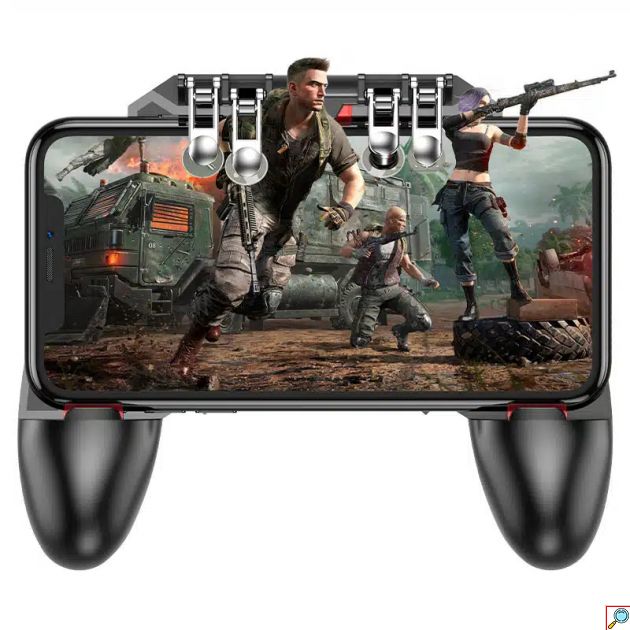Ενσύρματο Χειριστήριο Παιχνιδιών - Gamepad με 6 Πλήκτρα Οθόνης για iOS και Android