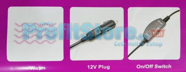 Θερμαινόμενο Κάλυμμα Καθίσματος Αυτοκινήτου Autone17754