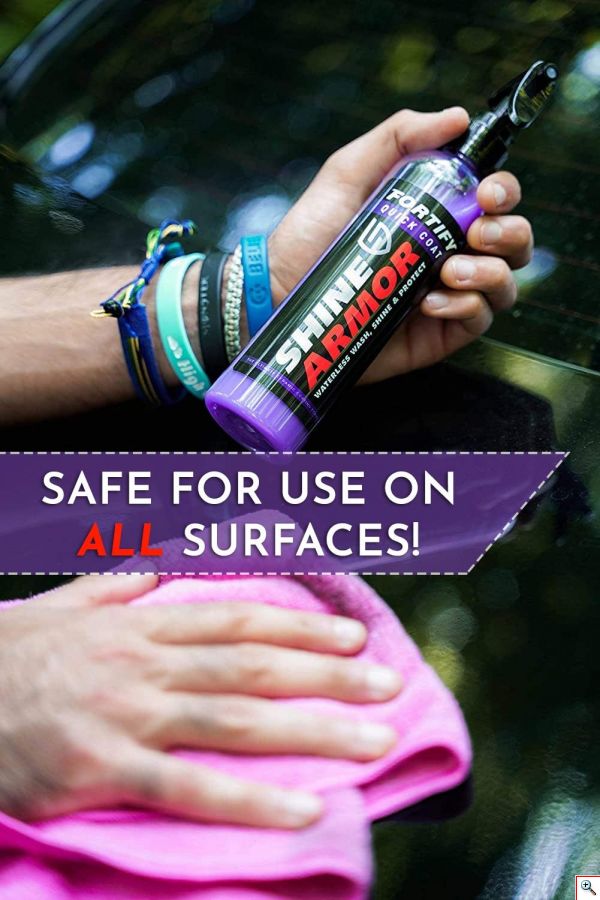 Καθαριστικό- Γυαλιστικό- Προστατευτικό Αυτοκινήτων 3 σε1 Shine Armor 236ml