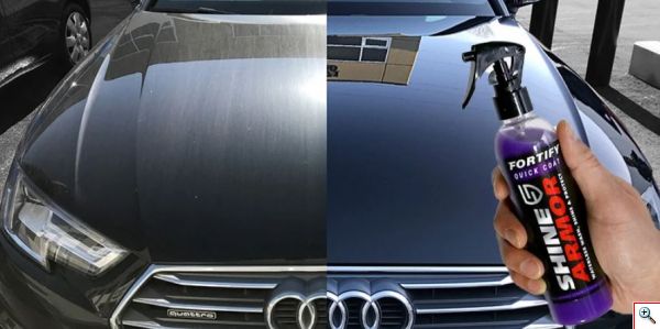 Καθαριστικό- Γυαλιστικό- Προστατευτικό Αυτοκινήτων 3 σε1 Shine Armor 236ml