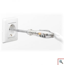 Δοκιμαστικό Κατσαβίδι 220VAC SAS 00-24-090