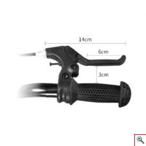 Ρυθμιζόμενες Μανέτες Φρένων Ποδηλάτου Σετ 2 Τεμαχίων 17945