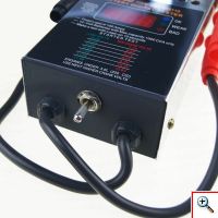 Επαγγελματικός Ψηφιακός Ελεγκτής Μπαταρίας Αυτοκινήτου 6-12V με Φορτίο - Digital Battery Load Tester 125Α