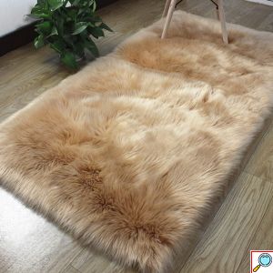 Sheepskin Χνουδωτό Χαλί Διάδρομος Από Συνθετική Γούνα 120x60 εκ.