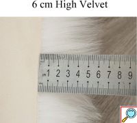 Sheepskin Χνουδωτό Χαλί Διάδρομος Από Συνθετική Γούνα 120x60 εκ.