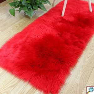 Sheepskin Χνουδωτό Χαλί Διάδρομος Από Συνθετική Γούνα 120x60 εκ.