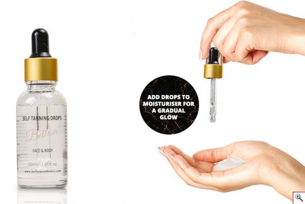 Σταγόνες Μαυρίσματος Self-Tan για Έντονο & Βαθύ Αυτομαύρισμα - Tan Tastic Tanning Drops 30ml