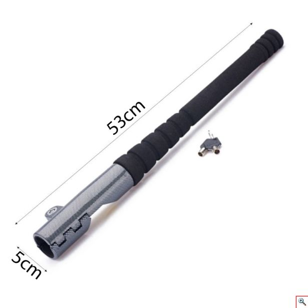 Αντικλεπτικό Σύστημα Αυτοκινήτου - Μπαστούνι Baseball Carbon Μήκους 53 cm