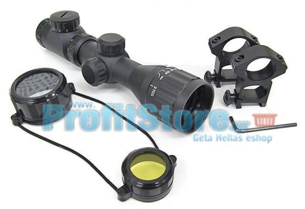 Ultra Compact Διόπτρα Μονόκυαλο Σκοπευτικό - Hunting RifleScope 2-6x32EG illuminated Zoom