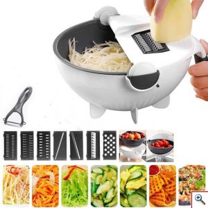 Πολυκόφτης Λαχανικών με Σουρωτήρι - Multifunction Chopper