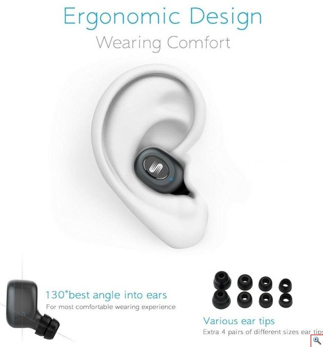 Μίνι Ασύρματα Bluetooth Ακουστικά - Ψείρες με Θήκη Φόρτισης - Bluetooth Headset Q10