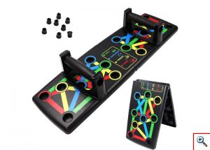 Αναδιπλούμενη Σανίδα Push Ups Με Λαβές - Foldable Push Up Board