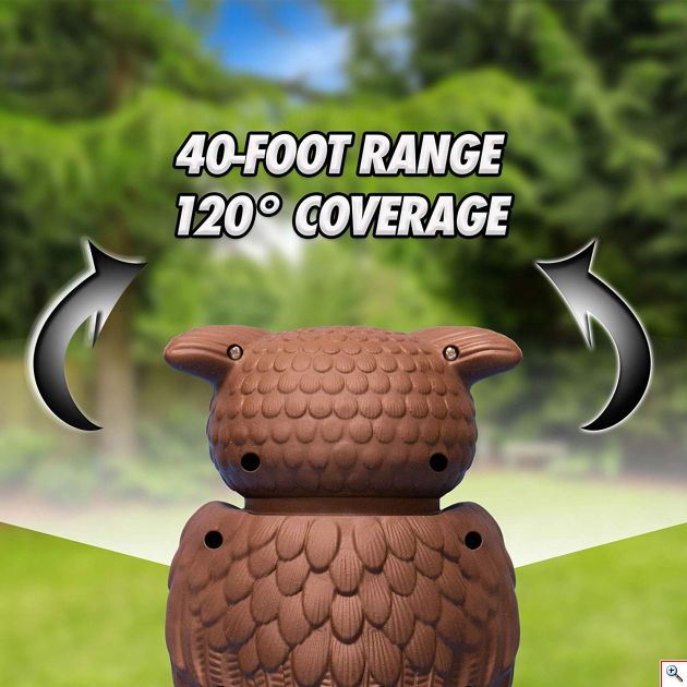 Απωθητικό Τρωκτικών, Σκύλων, Αλεπούδων, Πουλιών με Αισθητήρα Κίνησης, Υπέρηχους, Laser Φωτισμό Απώθησης - Εντομοαπωθητικό Εξωτερικού Χώρου Κήπου