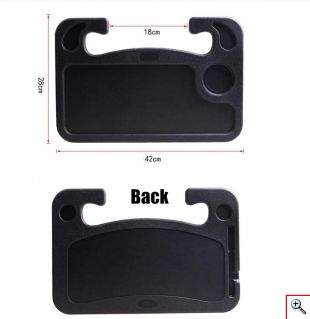 Κρεμαστή Βάση - Τραπεζάκι Αυτοκινήτου 2 Όψεων - Car Steering Wheel Tray