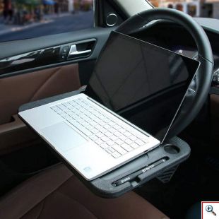 Κρεμαστή Βάση - Τραπεζάκι Αυτοκινήτου 2 Όψεων - Car Steering Wheel Tray