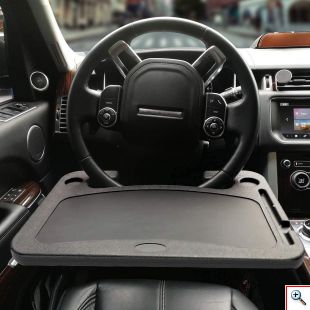 Κρεμαστή Βάση - Τραπεζάκι Αυτοκινήτου 2 Όψεων - Car Steering Wheel Tray