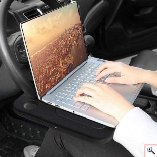 Κρεμαστή Βάση - Τραπεζάκι Αυτοκινήτου 2 Όψεων - Car Steering Wheel Tray