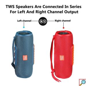 T&G Φορητό Ασύρματο Ηχείο Bluetooth,USB, FM, TF, HiFi 2x5W