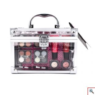 Διάφανο Βαλιτσάκι Μακιγιάζ με 41τμχ - Miss Young Make up Set MG14282