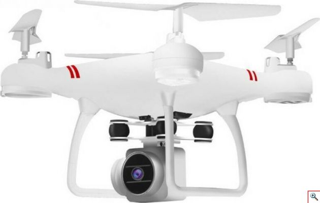 Υψηλής Απόδοσης Έξυπνο Drone 1080P Camera HD Αεροφωτογράφιση - Andowl Λευκό