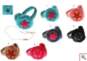 Γούνινα Προστατευτικά Αυτιών & Ακουστικά 2 σε 1 