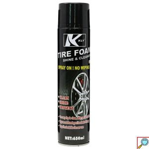 Καθαριστικός Αφρός Ελαστικών 650ml KLY - Tire Foam Shine & Cleaner