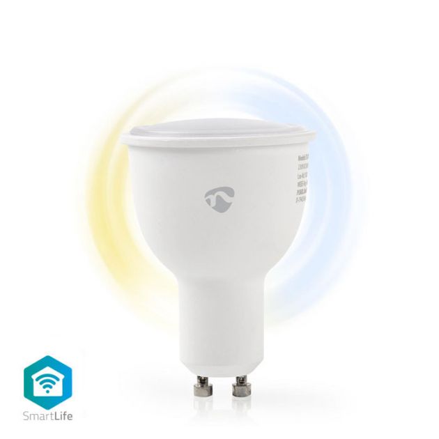 Wi-Fi Έξυπνη Λάμπα LED GU10, 4.5W, 380lm