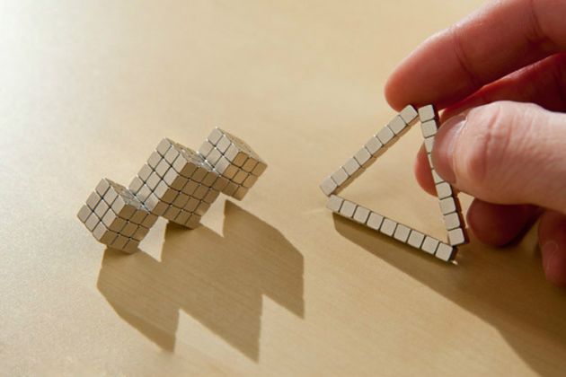 Μαγνητικοί Κύβοι Σετ 125 Τεμαχίων για Ατελείωτες Ώρες Καλλιτεχνικής Δημιουργίας Μαγνητικές Μπίλιες Fidget Magnetic Cubes