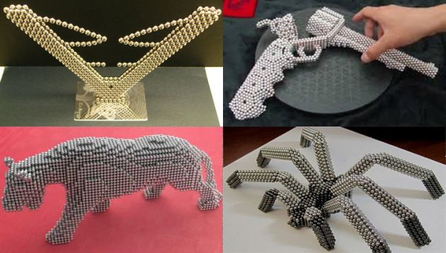 Μαγνητικοί Κύβοι Σετ 125 Τεμαχίων για Ατελείωτες Ώρες Καλλιτεχνικής Δημιουργίας Μαγνητικές Μπίλιες Fidget Magnetic Cubes