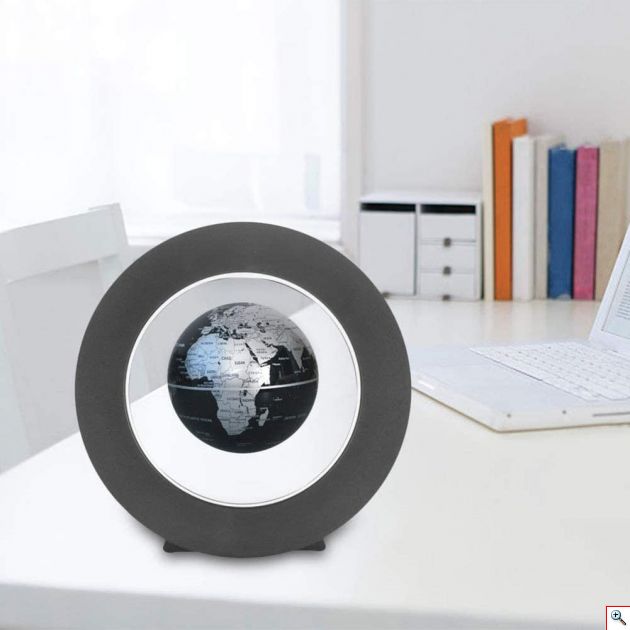 Μαγνητική Αιωρούμενη Υδρόγειος Σφαίρα με LED Φωτιζόμενη Βάση - Globe Floating & Rotating 