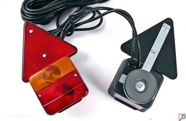 Σετ 2x Μαγνητικά Φώτα 12V για Ρυμουλκούμενα