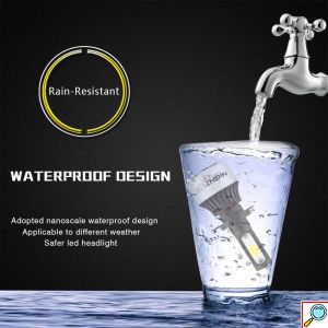 2x Nighteye Λαμπτήρες LED Φώτα Πορείας 12/24V H7 2x36W 6500k IP68 Α315 S2 9000Lm