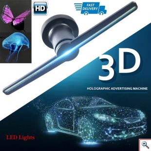 3D Ολογραφική Οθόνη LED για Προβολή Φωτογραφιών & Βίντεο - Holographic Advertising Machine
