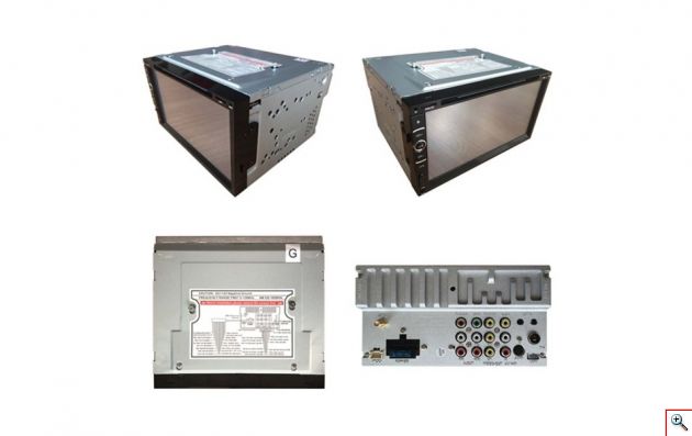 Multimedia Ηχοσύστημα DVD Player με Οθόνη Αφής 1080p 6,2