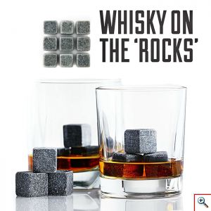 Παγάκια Whisky Stones Που δεν λιώνουν ΠΟΤΕ - Σετ 9 τεμαχίων