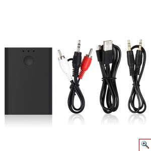 Mini Bluetooth Δέκτης & Πομπός Μετάδοσης - Μετατροπέας Ενσύρματων Συσκευών σε Ασύρματες - Handsfree Ομιλία - Bluetooth Audio Adapter Receiver & Transmitter