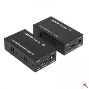 HDMI Εxtender Μέσω Καλωδίου Προέκταση HDMI Εxtender Μέσω Καλωδίου UTP CAT6 Full HD 1080p & 3D έως 60 μέτραCAT6 Full HD 1080p & 3D έως 60 μέτρα