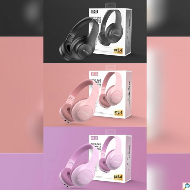 2 σε 1 Ασύρματα & Ενσύρματα Over-Ear Bluetooth Headphones με Αναδιπλούμενο Σχεδιασμό